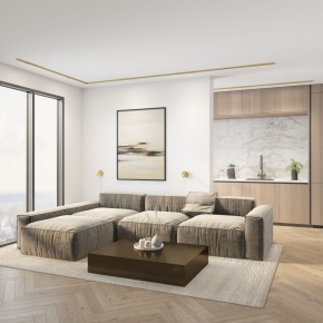 DK5072-SB Бра SHINE WALL со светодиодом, D104*H68, IP20, 3000К, 3W, RA?90, сатинированная латунь, алюминий в Краснокамске - krasnokamsk.mebel24.online | фото 7