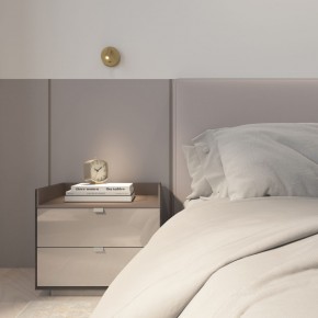 DK5072-SB Бра SHINE WALL со светодиодом, D104*H68, IP20, 3000К, 3W, RA?90, сатинированная латунь, алюминий в Краснокамске - krasnokamsk.mebel24.online | фото 9