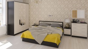 Фиеста Кровать 1800, цвет венге/дуб лоредо, ШхГхВ 183,5х203,5х80 см., сп.м. 1800х2000 мм., без матраса, основание есть в Краснокамске - krasnokamsk.mebel24.online | фото 5
