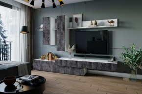 ФРИДА Гостиная (Белый/Обсидиан) в Краснокамске - krasnokamsk.mebel24.online | фото