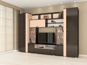 Гостиная Оскар-18-2 венге-дуб молочный в Краснокамске - krasnokamsk.mebel24.online | фото