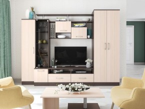 Гостиная Оскар-5 венге/дуб молочный в Краснокамске - krasnokamsk.mebel24.online | фото 1
