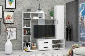 Гостиная Торонто (Белый текстурный) в Краснокамске - krasnokamsk.mebel24.online | фото 3