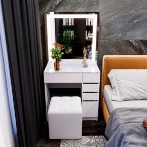 Гримерный стол ГС5LEDМ80 в Краснокамске - krasnokamsk.mebel24.online | фото