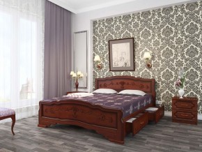 КАРИНА-6 Кровать из массива 900 с 2-мя ящиками в Краснокамске - krasnokamsk.mebel24.online | фото 6