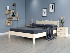 КАРИНА-7 Кровать из массива (Слоновая кость) в Краснокамске - krasnokamsk.mebel24.online | фото