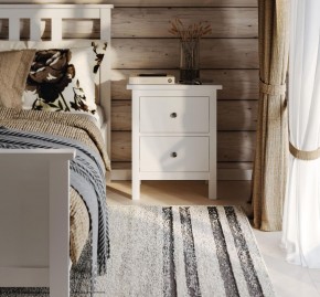 Комод 02 Кантри белый с двумя ящиками в Краснокамске - krasnokamsk.mebel24.online | фото 4