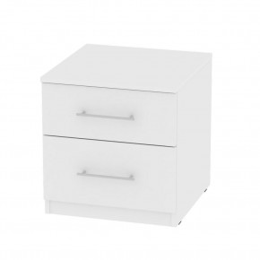 Комод K-48x45x45-1 Калисто (тумба прикроватная) Белый в Краснокамске - krasnokamsk.mebel24.online | фото