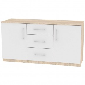 Комод K-70x135x45-1 (ДСС-Белый) Калисто в Краснокамске - krasnokamsk.mebel24.online | фото