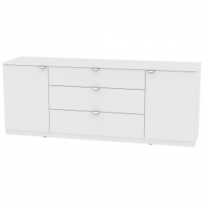 Комод K-70x180x45-1-TR (Белый) Калисто в Краснокамске - krasnokamsk.mebel24.online | фото