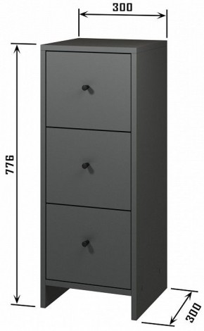 Комод Квадро в Краснокамске - krasnokamsk.mebel24.online | фото 4