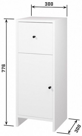 Комод Квадро в Краснокамске - krasnokamsk.mebel24.online | фото 3