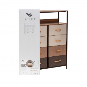 Комод Leset Локи 8 ящ. с полкой в Краснокамске - krasnokamsk.mebel24.online | фото 10