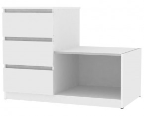 Комод Мальта K206 (Белый) в Краснокамске - krasnokamsk.mebel24.online | фото