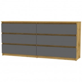 Комод Malta light K144 (ДВ-Графит) в Краснокамске - krasnokamsk.mebel24.online | фото