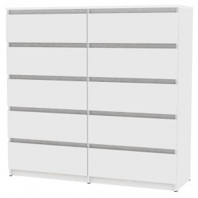 Комод Malta light K154 (Белый) в Краснокамске - krasnokamsk.mebel24.online | фото