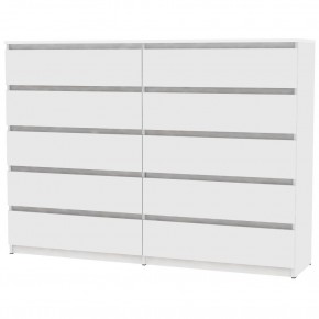 Комод Malta light K156 (Белый) в Краснокамске - krasnokamsk.mebel24.online | фото