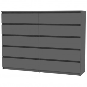 Комод Malta light K156 (Графит) в Краснокамске - krasnokamsk.mebel24.online | фото