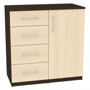 Комод "Калисто (K18)" ручка рейлинг (Венге-ДМ) в Краснокамске - krasnokamsk.mebel24.online | фото