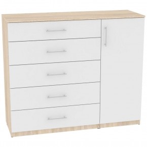 Комод "Калисто (K41)" ручка рейлинг (ДСС-Белый) в Краснокамске - krasnokamsk.mebel24.online | фото