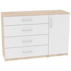 Комод "Калисто (K45)" ручка рейлинг (ДСС-Белый) в Краснокамске - krasnokamsk.mebel24.online | фото