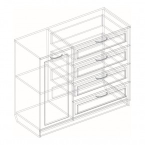 Комод "СА-04" Александрия в Краснокамске - krasnokamsk.mebel24.online | фото 3