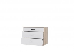 Комод VICTOR (Сонома/Белый) в Краснокамске - krasnokamsk.mebel24.online | фото 2