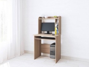 Компьютерный стол Грета-1 ясень шимо/дуб сонома в Краснокамске - krasnokamsk.mebel24.online | фото