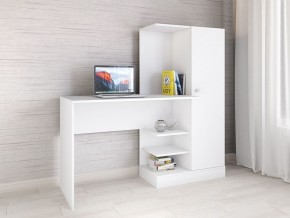 Компьютерный стол Квартет-6 Белый в Краснокамске - krasnokamsk.mebel24.online | фото