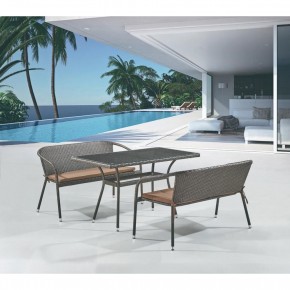 Комплект мебели из иск. ротанга T286A/S139A-W53 Brown в Краснокамске - krasnokamsk.mebel24.online | фото 1