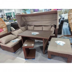 Комплект мебели с диваном AFM-320B-T320 Brown в Краснокамске - krasnokamsk.mebel24.online | фото 2