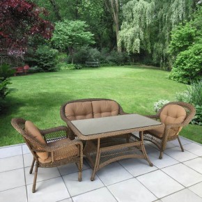 Комплект плетеной мебели T130/LV-520BB-Beige_Beige в Краснокамске - krasnokamsk.mebel24.online | фото 2