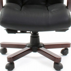 Кресло для руководителя Chairman 421 черный/орех темный, черный в Краснокамске - krasnokamsk.mebel24.online | фото 4