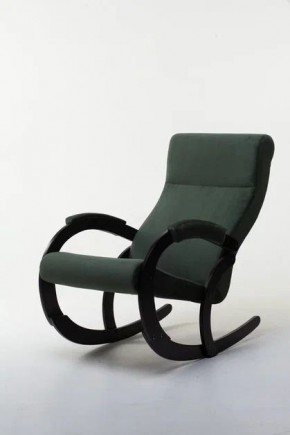 Кресло-качалка КОРСИКА 34-Т-AG (зеленый) в Краснокамске - krasnokamsk.mebel24.online | фото 1