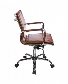 Кресло компьютерное Бюрократ CH-993-low коричневое в Краснокамске - krasnokamsk.mebel24.online | фото 4