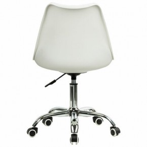 Кресло стул BRABIX "Eames MG-310 CH", хром, пластик белый, экокожа белая, 532923 в Краснокамске - krasnokamsk.mebel24.online | фото 4