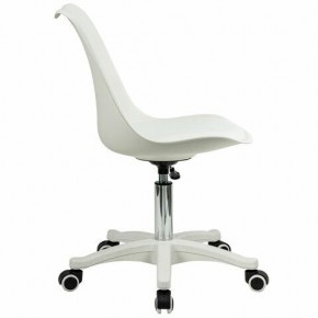 Кресло стул BRABIX "Eames MG-310 PL", пластик белый, экокожа белая, 532926 в Краснокамске - krasnokamsk.mebel24.online | фото 3