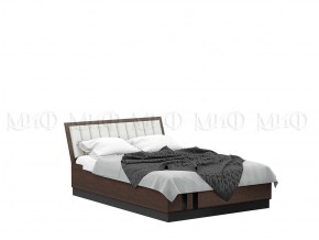 МАГНОЛИЯ Кровать 1600 с ортопедом (Дерево/орех) в Краснокамске - krasnokamsk.mebel24.online | фото