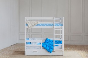 Кровать двухъярусная без крыши 80*190 Белый в Краснокамске - krasnokamsk.mebel24.online | фото 4