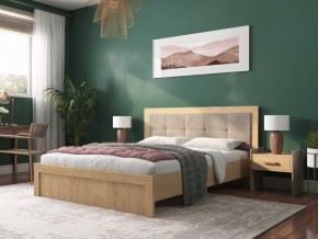 Кровать интерьерная Светлана 1 (Дуб золотой/Paris 03) в Краснокамске - krasnokamsk.mebel24.online | фото