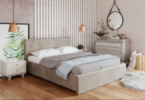 Кровать Изабелла с латами Newtone light beige 1600x2000 в Краснокамске - krasnokamsk.mebel24.online | фото 2