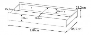 Кровать Mirum 2010 в Краснокамске - krasnokamsk.mebel24.online | фото 8