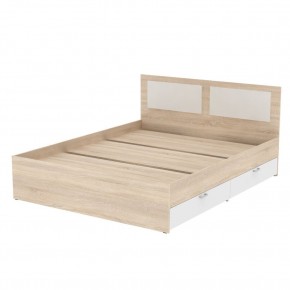 Кровать Ольга L45 (1200) 2 ящика (ДСС-Белый) в Краснокамске - krasnokamsk.mebel24.online | фото