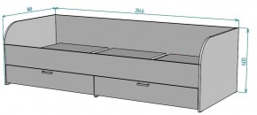 Кровать Ольга L54 (800*2000) в Краснокамске - krasnokamsk.mebel24.online | фото 2