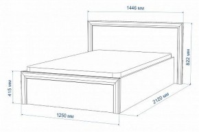 Кровать полутораспальная Нобиле Кр-120 в Краснокамске - krasnokamsk.mebel24.online | фото 3