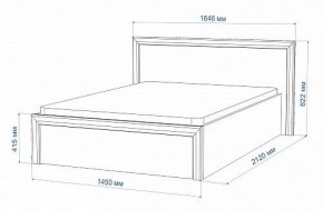 Кровать полутораспальная Нобиле Кр-140 в Краснокамске - krasnokamsk.mebel24.online | фото 3