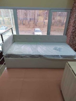 Кровать Зарина угловая Newtone light beige угол левый в Краснокамске - krasnokamsk.mebel24.online | фото 3