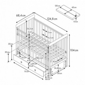 Кроватка Фея 328-01 в Краснокамске - krasnokamsk.mebel24.online | фото 10