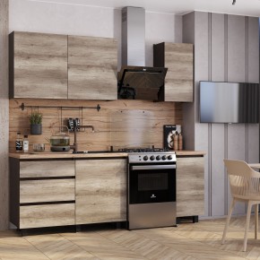 Кухня Энигма 1.6 м (венге/дуб каньон) в Краснокамске - krasnokamsk.mebel24.online | фото