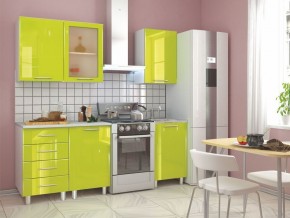 Кухня Танго лайм модульная в Краснокамске - krasnokamsk.mebel24.online | фото 1